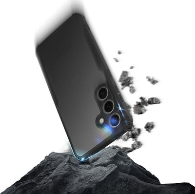 Kapak telefoni Realme C63 4G, kundra goditjesh, i zi