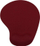 Mauspad Powerton ERGO PALMA MINI, me jastëk xheli, e kuqe burgundy