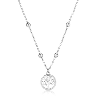 Qafore për femra S'Agapõ Tree of Life Witch SWH10, e argjendtë