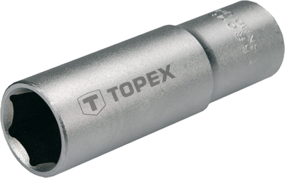 Kokë gjashtëkëndore Topex 38D762, 1/2", 30mm, çelik krom vanadium