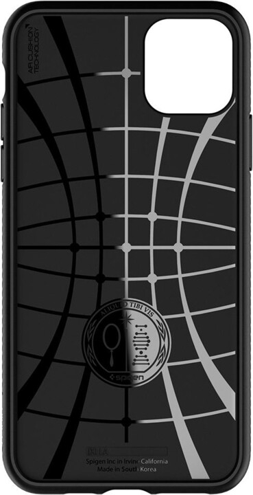 Mbrojtëse Spigen Liquid Air për iPhone 11 Pro, e zezë