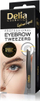 Pincetë vetullash Delia Eyebrow Expert, çelik inox, 1 copë