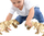 Puzzle druri 3D Hao Xiang Age of Dinosaurs Tyrannosaurus Rex, 50 pjesë, 6+, ngjyrë natyrale