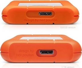 Hard disk i jashtëm LaCie Rugged Mini, 5TB, USB 3.0, portokalli