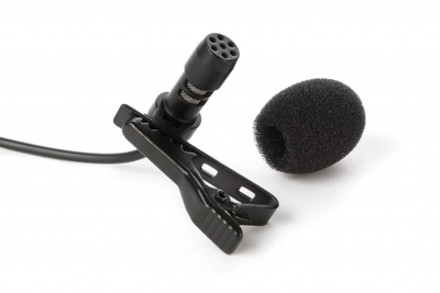 Mikrofon lavalier IK Multimedia iRig Mic Lav, set 2 copë, për telefona, i zi