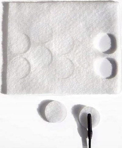 Mbulesa mikrofoni lavalier Rycote White Undercovers, për fshehje nën rroba, të bardha