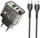 Karikues USB C Hoco N56, 20W, kabllo 1m, i zi