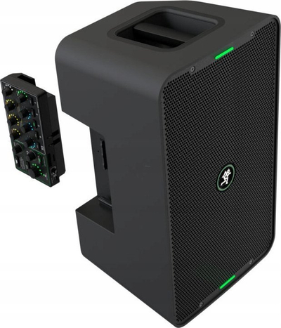 Sistem PA portabël Mackie ShowBox, 400W, me bateri, i zi