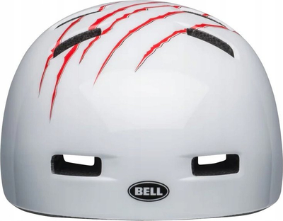 Helmetë biçiklete për kalamaj Bell Lil Ripper, 48-55 cm, e bardhë