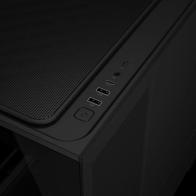 Kasa kompjuteri ASUS PRIME AP202 ARGB, mATX, xham i temperuar, e zezë