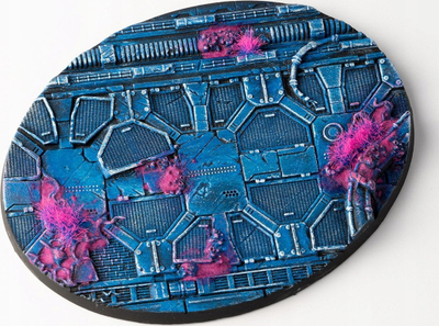 Bazë miniaturash Gamers Grass Alien Infestation, ovale 120mm, termoplastikë, e pikturuar me dorë