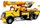 Камион играчка Bruder MACK Granite Liebherr, градежен кран, крак 1.30 m, многуобоен