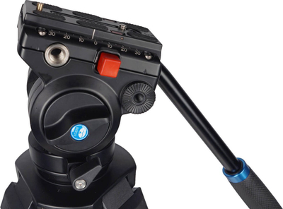 Tripod video Sirui SH-05, lartësia 75-140cm, kapaciteti 6kg, i zi