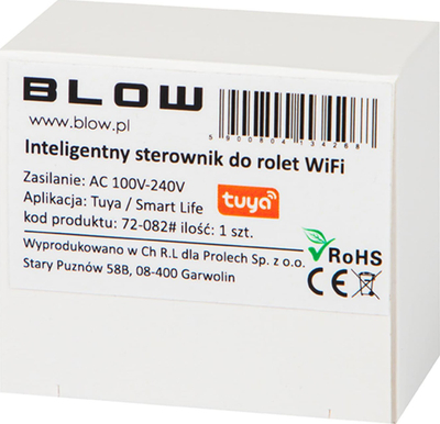 Set modulësh smart për roleta Tuya Smart, 10x, Wi-Fi, i bardhë