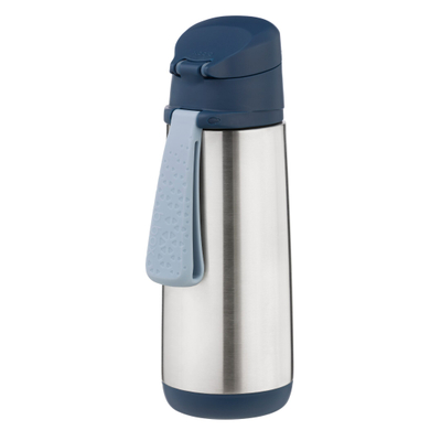 Shishe termike sportive b.box Thermal, 500ml, çelik inoks, indigo rozë