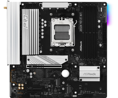Pllakë amë ASRock B850M Pro RS WiFi, Socket AM5, DDR5, e zezë