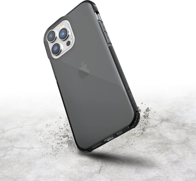 Kutia mbrojtëse Raptic Clear për iPhone 14 Pro, rezistente, MagSafe, gri