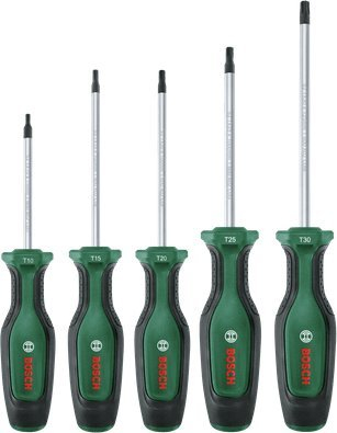 Set kaçavidash Bosch 1600A02BX6, Torx, 5 copa, shumëngjyrëshe