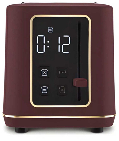 Toaster BerlingerHaus Leonardo Collection BH-9662, me touch, inox
