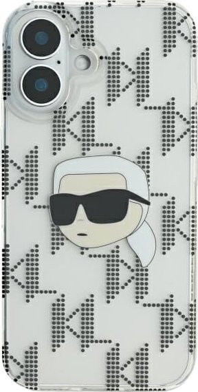 Kapak telefoni Karl Lagerfeld KLHCP16XHKLPKHT, për iPhone 16 Pro Max, i tejdukshëm, i fortë