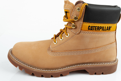 Çizme Caterpillar Colorado 2.0, lëkurë, shollë gome, kafe
