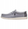 Këpucë loafers për burra HEYDUDE Wally Stretch Canvas, të lehta, numri 44, gri me të bardhë