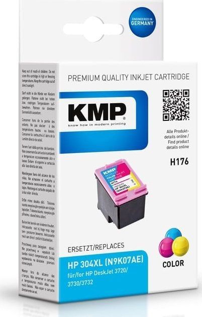 Kartushë boje KMP 1760 4030, XL, cyan
