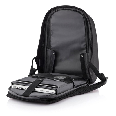 Çantë shpine XD Design Bobby Hero XL, anti vjedhje, për laptop 17", e zezë