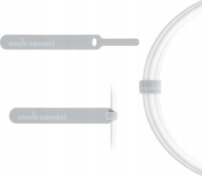Kabllo video Moshi USB-C në DisplayPort, 1.5 m, 5K 60Hz, e bardhë