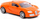 Makina lodër Polesie Passenger Car Elit V1, me inerc, plastike, portokalli