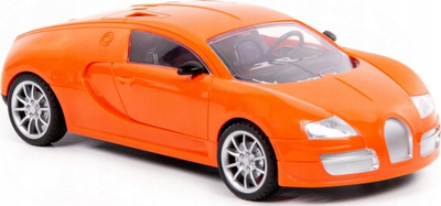 Makina lodër Polesie Passenger Car Elit V1, me inerc, plastike, portokalli