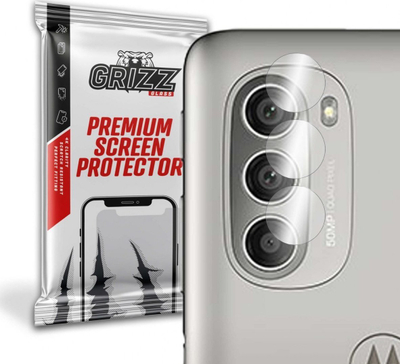Mbrojtës kamere GrizzGlass për Motorola Moto G60s, xham hibrid, transparent