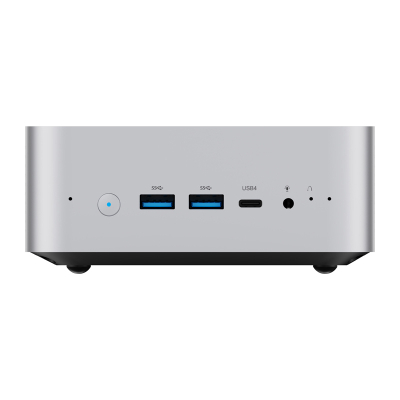 Mini PC Minisforum X1-255, AMD Ryzen 7, barebone, argjendtë