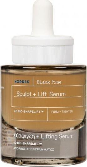 Serum për fytyrë Korres Black Pine Sculpt Lift, për lifting edhe tonifikim, 30ml