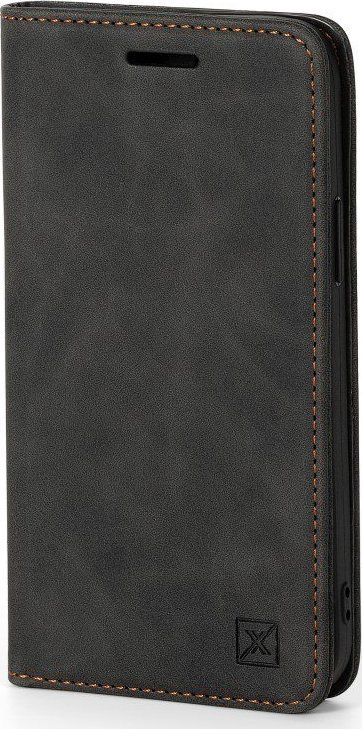 Këllëf flip MAXXIMUS Magnetic VIP për Samsung Galaxy Note 20, me magnet, portofol, ngjyrë e zezë