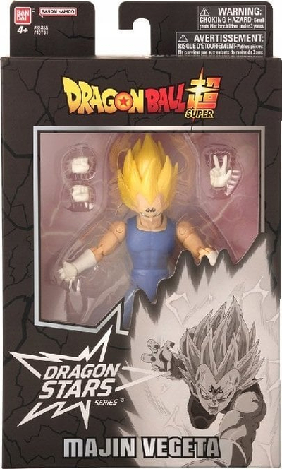 Figurinë aksion Dragon Ball Z Bandai Dragon Stars Majin Vegeta, 17cm, për koleksion