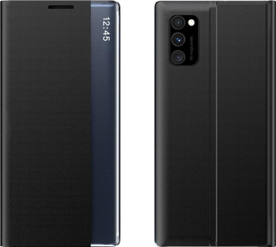 Këllëf telefoni Hurtel New Sleep për Xiaomi Redmi Poco M4 Pro, tip libër, me magnet, i zi