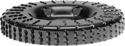 Disk–rasp për mullir këndi DEDRA F692020, 120mm, gradim I, i zi