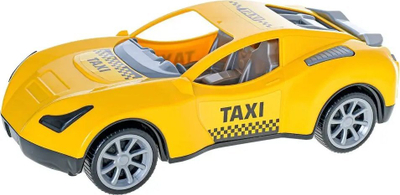 Makinë lodër Siku Sports Taxi, plastike, për kalamaj 3+, e verdhë