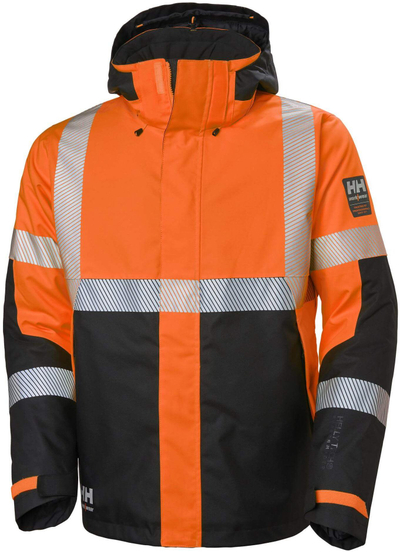 Xhaketë dimri Helly Hansen ICU për burra, 2XL, portokalli me reflektim