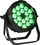 Reflektor skenik Evolights GLAZE IP65 LED PAR, 18x RGBW, për jashtë, i zi