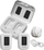 Mikrofon wireless lavalier Saramonic Blink 500 Pro B1, 2.4GHz, me marrës me 2 kanale, i bardhë