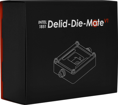 Mjet delidding Thermal Grizzly Delid Die Mate V1, për Intel LGA1851, alumin, i zi