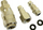 Set kuplungash pneumatike për zorrë, 1/4", 3 copë, metalik