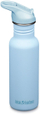 Shishe uji Klean Kanteen Classic 27oz, çelik inox, kapak Sport Cap, blu e çelët