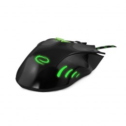 Maus Esperanza EGM401KG, Gaming, USB Type-A, i zi / i gjelbër
