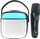 Kuti karaoke Adler AD 1199 me mikrofon, 8 orë bateri, Bluetooth 5.1, USB C, e zezë
