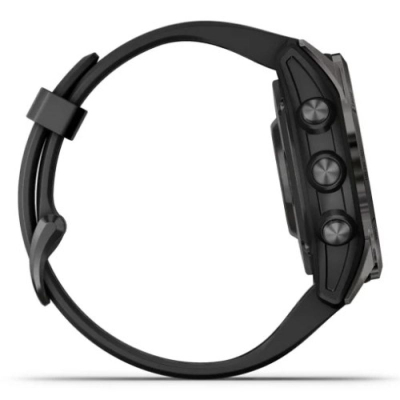 Ora smartwatch Garmin Fenix 7S Pro Sapphire Solar, 42mm, GPS, e zezë