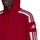 Bluzë me kapuç Adidas Squadra 21 Sweet Hoody HC6282, për burra, me teknologji Aeroready, ngjyrë e kuqe