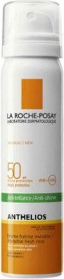 Sprej fytyre La Roche Posay Anthelios Invisible Face Mist, SPF50, kundra shkëlqimit, 75ml